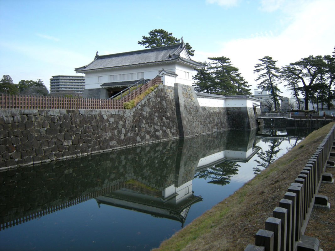odawara japanese castlel outer keep