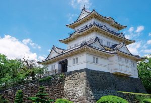 photo of odawara castle and history of japanese castles